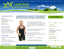 Tablet Screenshot of lernelaufen.de